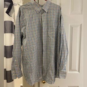 Peter Millar Crown long sleeve button down 100% Cotton‎ XXL